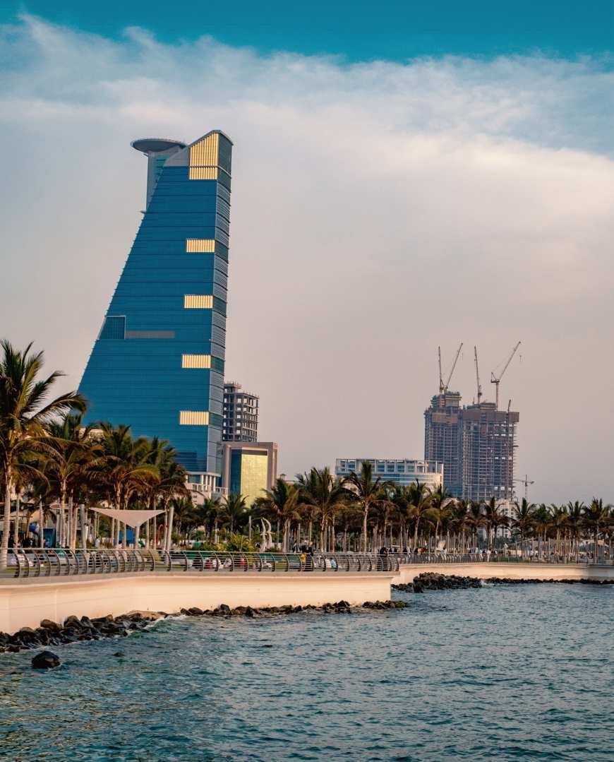 مساحات استقبال في ترامب بلازا جدة